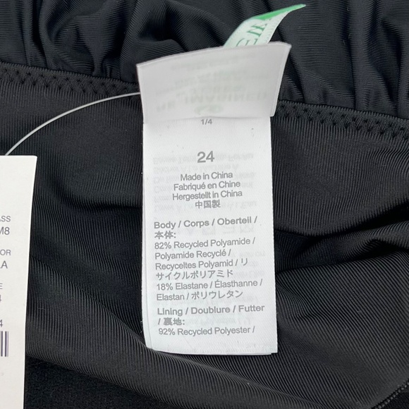 J. Crew Womens Draped Blouson One Piece Swimsuit Size 24 Black Floaty Fit Halter - Picture 10 of 13